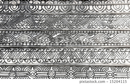 abstract  line pattern on cement wall 15204115