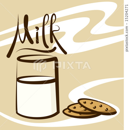 Vector Milk 15204271