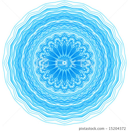 Abstract blue radial pattern for design Abstract blue radial pattern for design 15204372