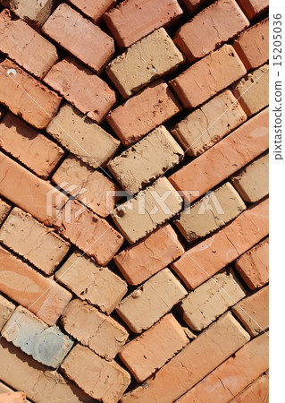 clay bricks stacked herringbone clay bricks stacked herringbone 15205036
