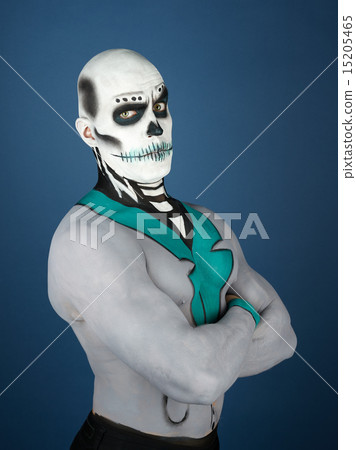 Bodypainted male 15205465