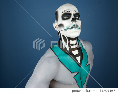 Bodypainted male 15205467
