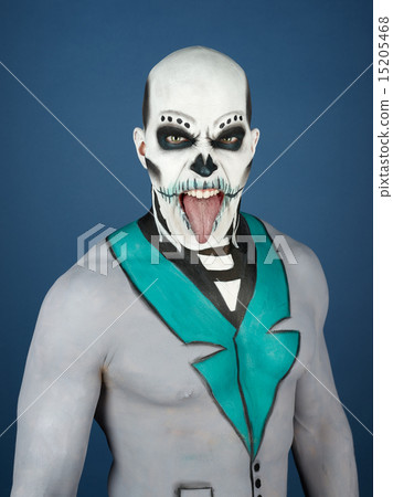 Bodypainted male 15205468