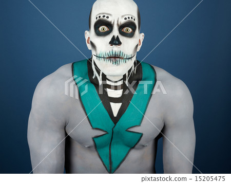 Bodypainted male 15205475