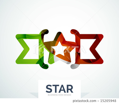 Abstract colorful logo design 15205948