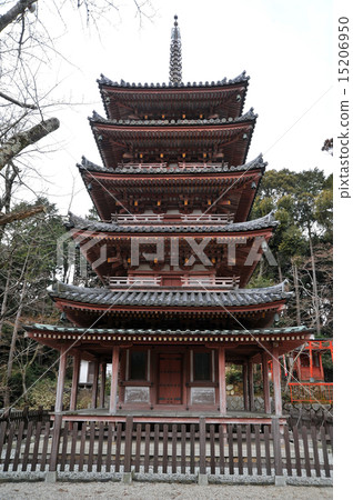 Five-story pagoda of Kyoto Seasuminsanji Five-story pagoda of Kyoto Seasuminsanji 15206950
