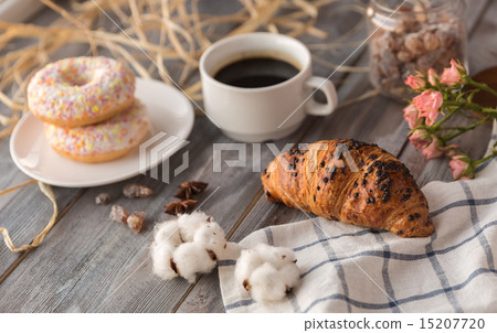 breakfast of coffee breakfast of coffee 15207720