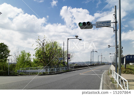 Scenery seen from Tachikawa-shi, Tokyo 15207864