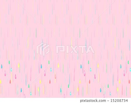 雨雨滴雨季9月水滴水滴水滴圖案圖案圖案6月雨季淺藍色紅色粉紅色粉紅色 插圖素材 圖庫