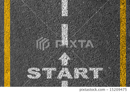 Start on the road 15209475