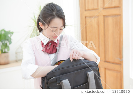 look for, high school girl, person 15210950