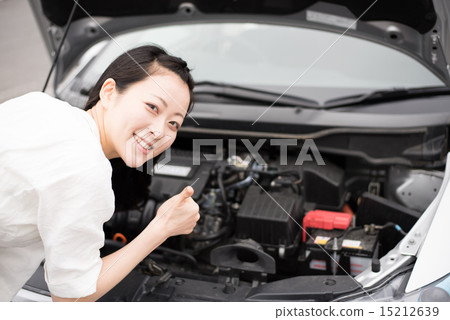 A woman to check and check A woman to check and check 15212639