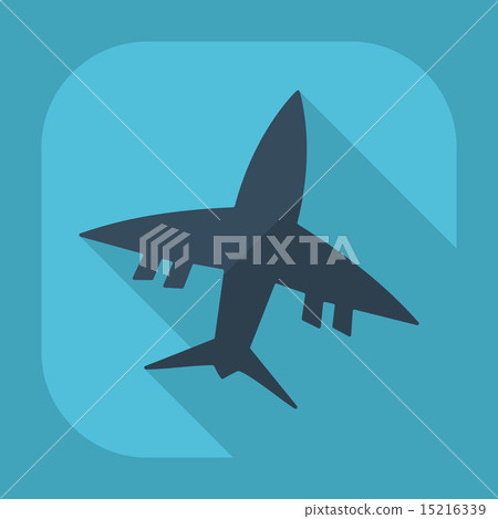 Flat modern design with shadow plane Flat modern design with shadow plane 15216339