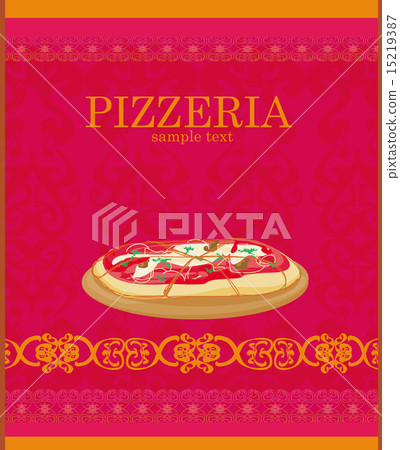 Pizza Menu Template card 15219387