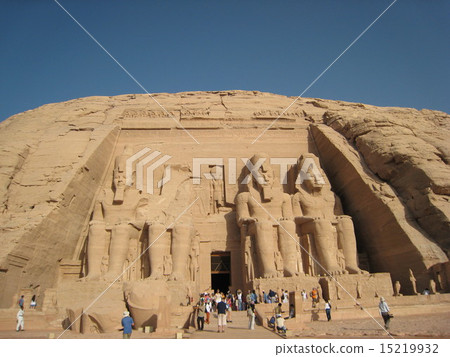 阿布辛拜勒神廟在埃及 阿布辛拜勒神廟在埃及 15219932
