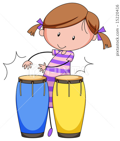 图库插图 playing drums