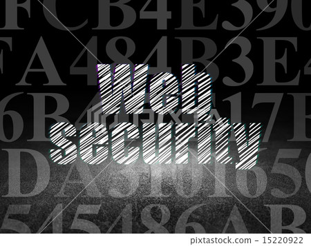 Privacy concept: Web Security in grunge dark room Privacy concept: Web Security in grunge dark room 15220922