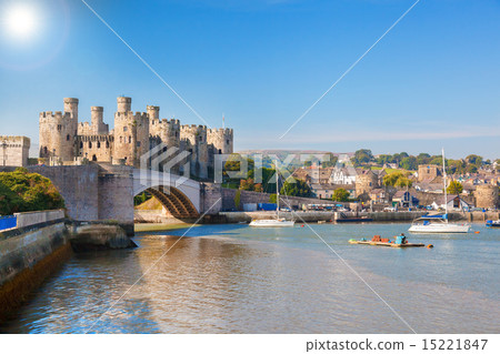 Conwy Castle in Wales, United Kingdom 15221847