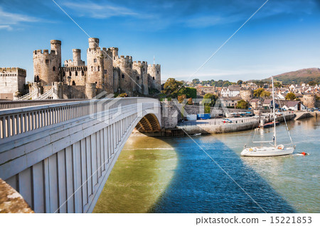 Conwy Castle in Wales, United Kingdom 15221853