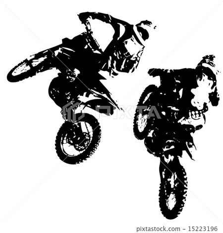 Rider participates motocross championship.  15223196