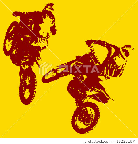 Rider participates motocross championship.  15223197