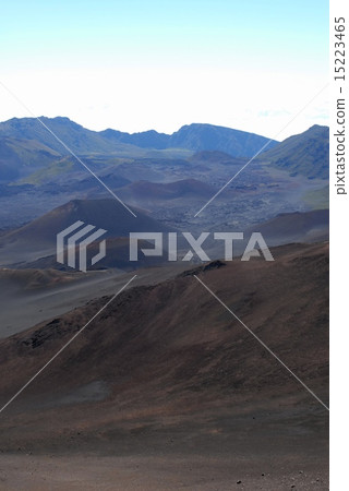 Volcano crater landscape 15223465