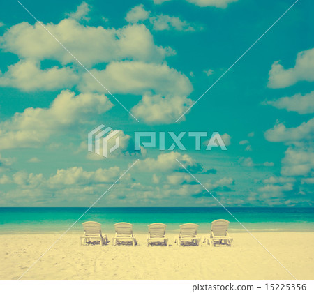 Vintage beach chair Vintage beach chair 15225356