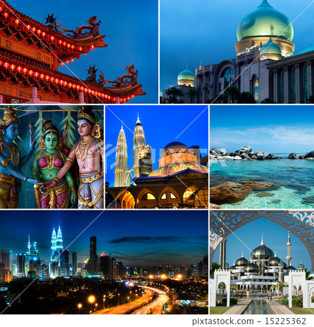 Collage of Malaysia images 15225362