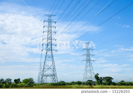 High voltage towers. 15226203