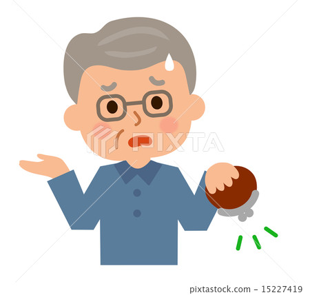 Grandpa with your wallet 15227419