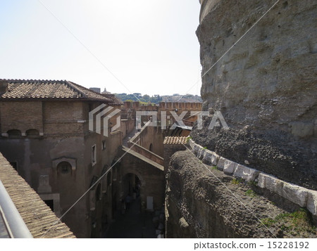 Inside the castle of Sant'Angelo Inside the castle of Sant'Angelo 15228192