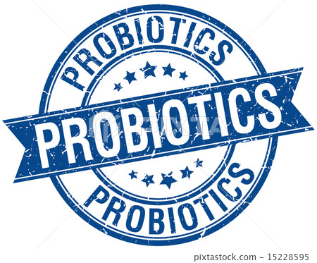 probiotics grunge retro blue isolated ribbon stamp probiotics grunge retro blue isolated ribbon stamp 15228595