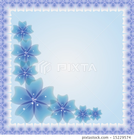 Floral Vector Greeting Card Floral Vector Greeting Card 15229574