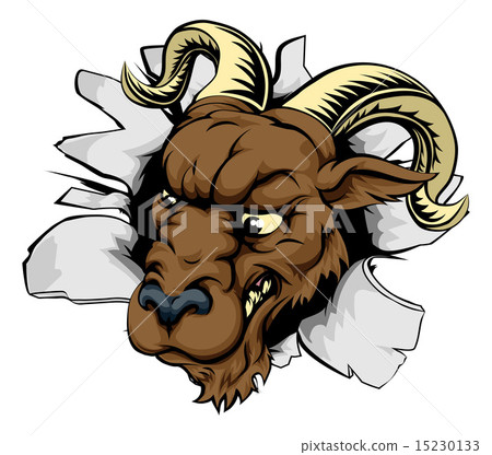 Ram sports mascot breakthrough Ram sports mascot breakthrough 15230133
