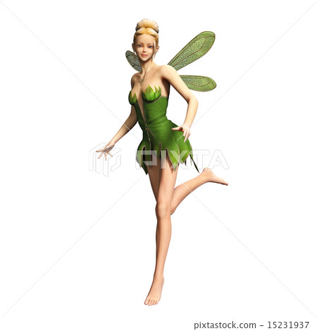 Fairy 3DCG illustration material to pose Fairy 3DCG illustration material to pose 15231937