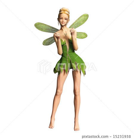 Fairy 3DCG illustration material to pose 15231938