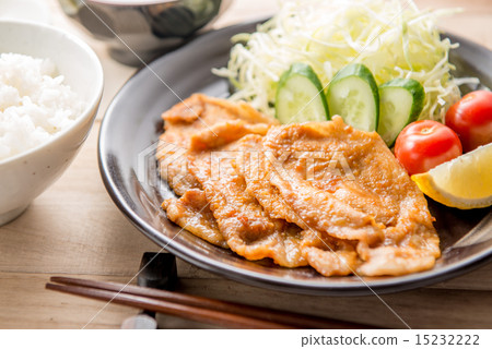 Grilled pork ginger Grilled pork ginger 15232222