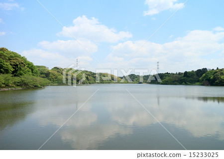 Sodegaura公園的池塘 15233025