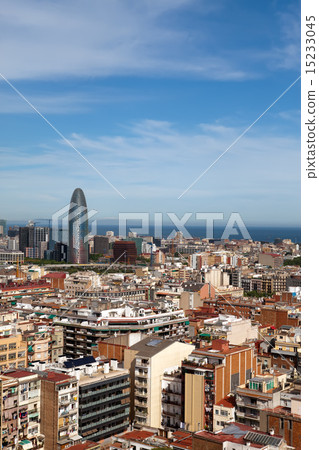 Aerial view of Barcelona Aerial view of Barcelona 15233045