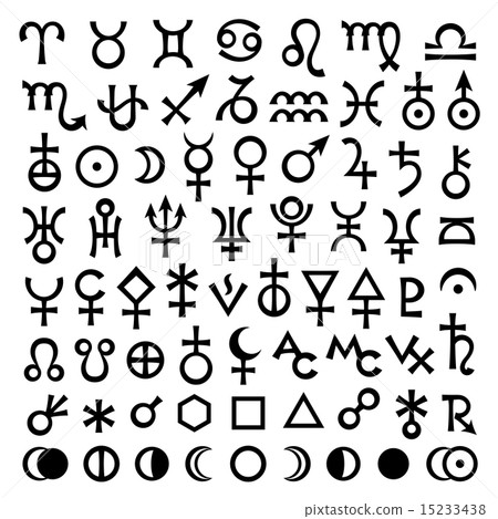 Main Astrological Signs and Symbols (big main set) Main Astrological Signs and Symbols (big main set) 15233438
