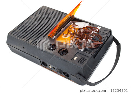 Magnetic audio tape cassette recorder 15234591