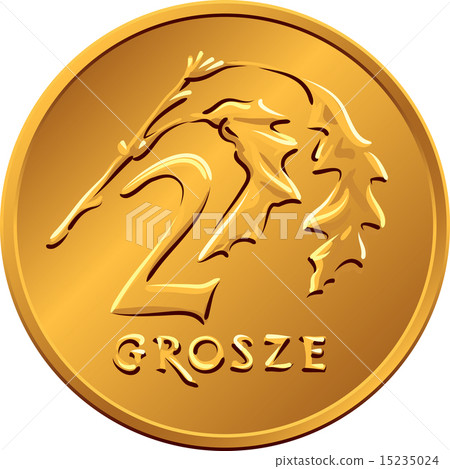 reverse Polish Money two groszy copper coin reverse Polish Money two groszy copper coin 15235024