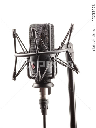 Microphone in broadcasting station 15235978