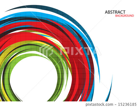 Colorful rainbow background. Vector Illustration 15236185