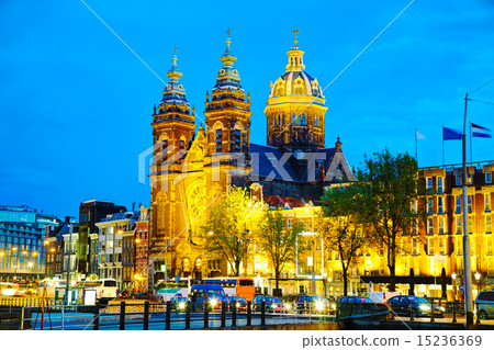 The Basilica of Saint Nicholas in Amsterdam The Basilica of Saint Nicholas in Amsterdam 15236369