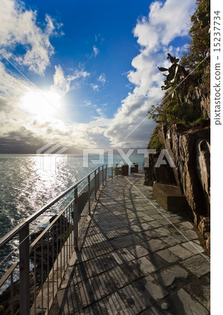 "Via dell amor" of Cinque Terre 15237734
