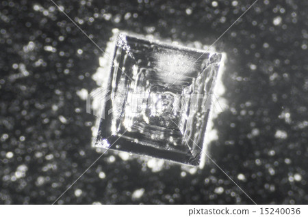 鹽晶體的顯微照片 15240036