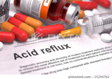 Acid Reflux Diagnosis. Medical Concept. Acid Reflux Diagnosis. Medical Concept. 15244762