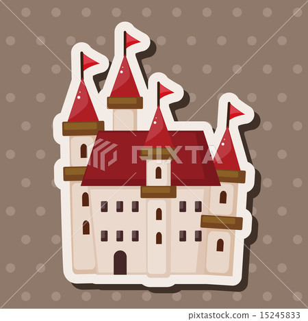 castle, illustration, shadow - Stock Illustration [15245833] - PIXTA