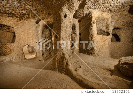 cave city in Cappadocia Turkey cave city in Cappadocia Turkey 15252301